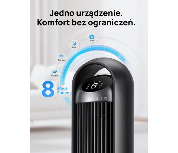 DREO Wentylator Tower Fan 413S - 1519064 - zdjęcie 7